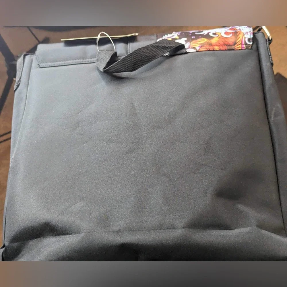 Ed Hardy Designs Black Messenger Bag - Collector Edition ***NWT***
